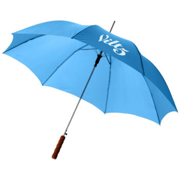 Parapluie 23" à ouverture automatique avec poignée en bois Lisa