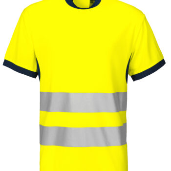 Projob-Vetements de travail-TShirts-6009 T-SHIRT CONTRASTE POLYESTER  EN ISO 20471 CLASSE 2