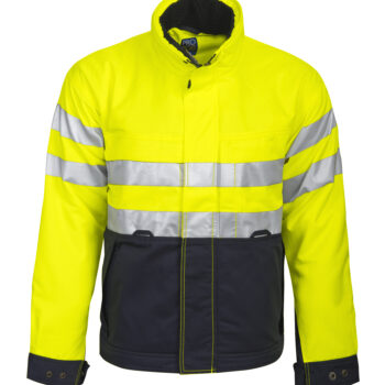 Projob-Vetements de travail-Jackets-6407 BLOUSON POLYCOTON  DOUBLE HV  EN ISO 20471 CLASSE 3