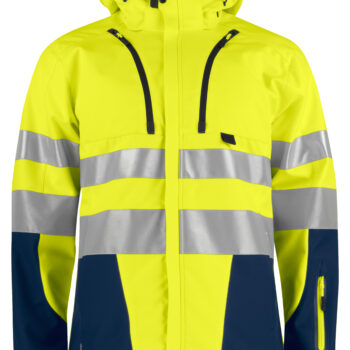 Projob-Vetements de travail-Softshell-6419 PARKA SOFTSHELL HV - EN ISO 20471 CLASSE 3/2