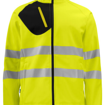 Projob-Vetements de travail-Softshell-6432 bodywarmers SOFTSHELL PRIO ISO 20471 CLASSE 3/2