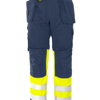 Projob-Vetements de travail-Pantalons-6502 PANTALON POLYCOTON LAVAGE 60°  POCHES FLOTTANTES + CORDURA® - HV EN ISO 20471 CL-1