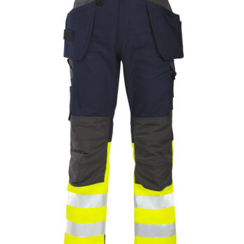 Projob-Vetements de travail-Pantalons-6522 PANTALON COTON LAVAGE 60° - POCHES FLOTTANTES + CORDURA® - EN ISO 20471 CLASSE 1